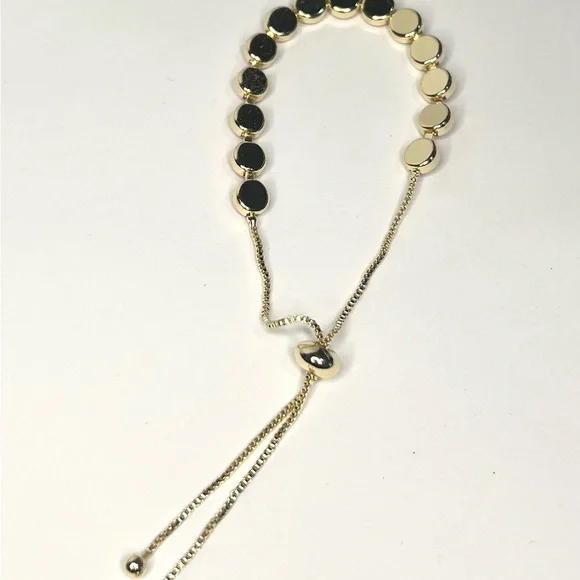 14k gold filled evil eye bracelet - Picture 3 of 3